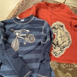 Size 8/10 Gymboree Boys L/S Tops